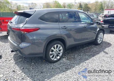 2020 Toyota Highlander Limited z USA, uszkodzony, nr VIN 5TDDZRBH7LS015529